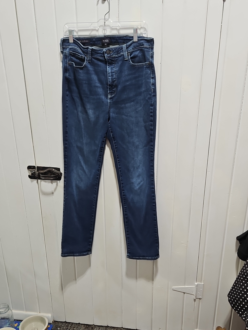 NYDJ Women's Indigo Skinny Jeans - Dark Wash Size 12